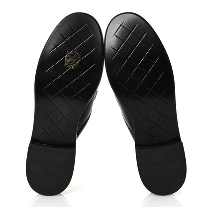 Chanel Lambskin Quilted CC Turnlock Mules 39.5 Black 7 of 13