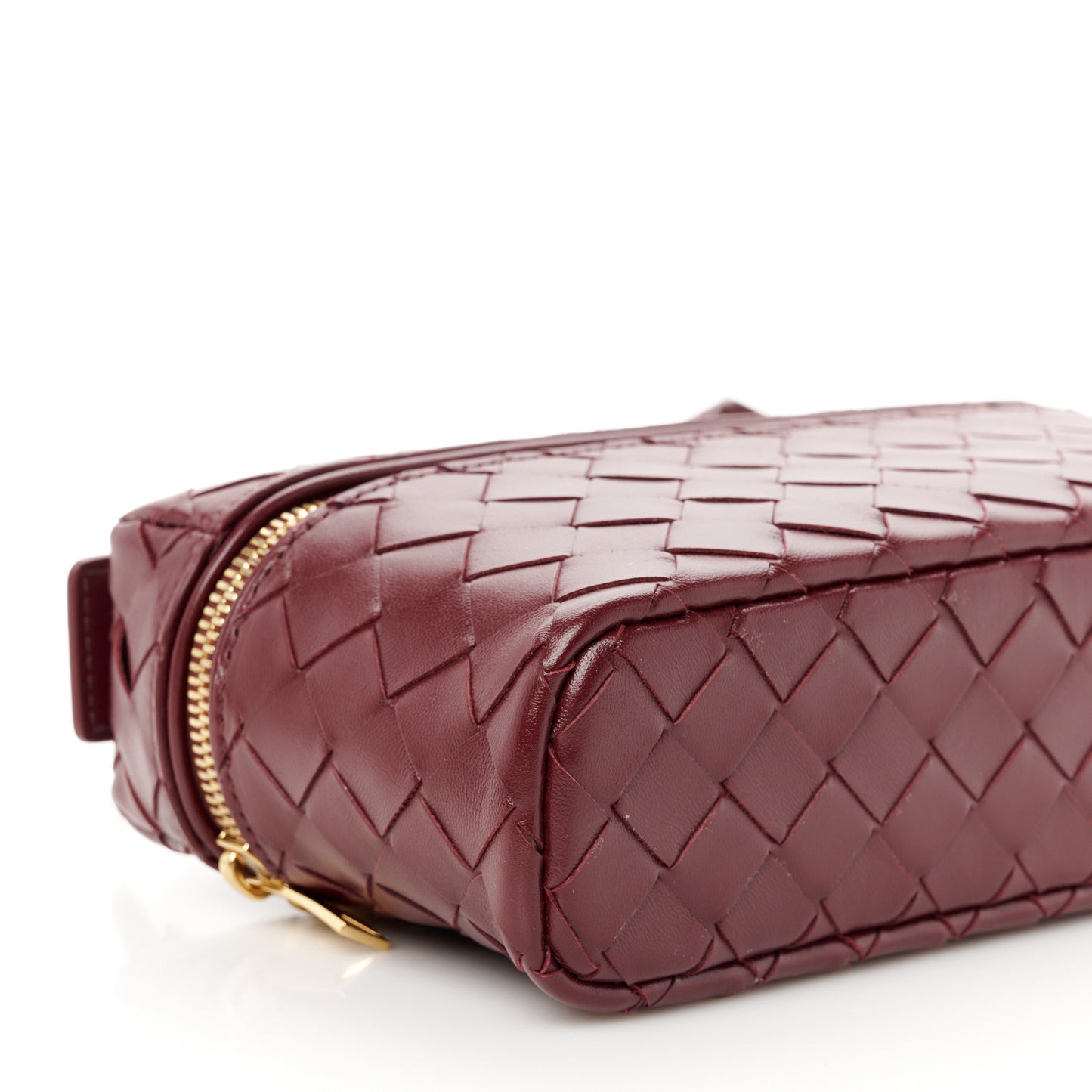 Nappa Intrecciato Bang Bang Vanity Case Barolo
