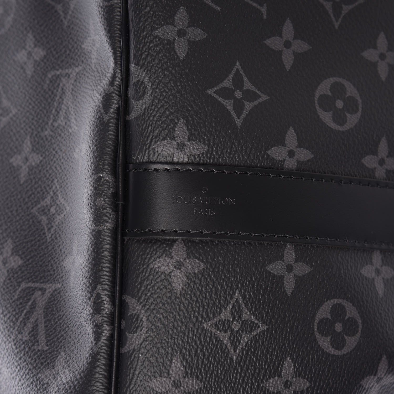 Louis Vuitton Monogram Eclipse Keepall Bandouliere 55 6 of 14