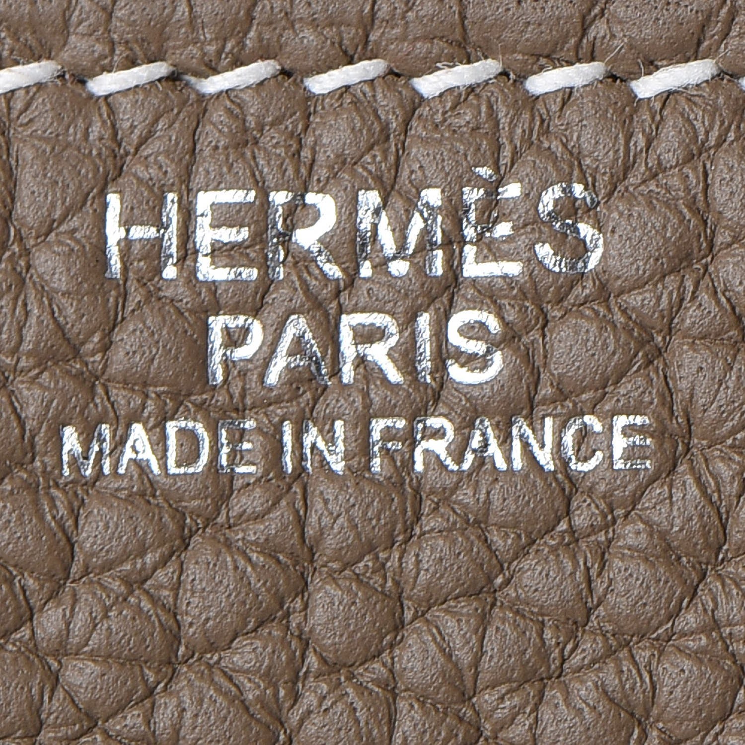 Hermes Taurillon Clemence Birkin 30 Etoupe 10 of 34