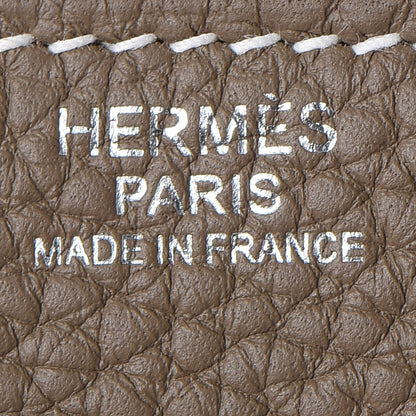 Hermes Taurillon Clemence Birkin 30 Etoupe 10 of 34