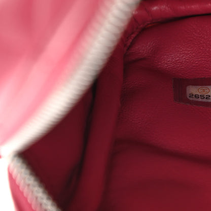 Chanel Lambskin Quilted Camera Case Pink 7 of 16