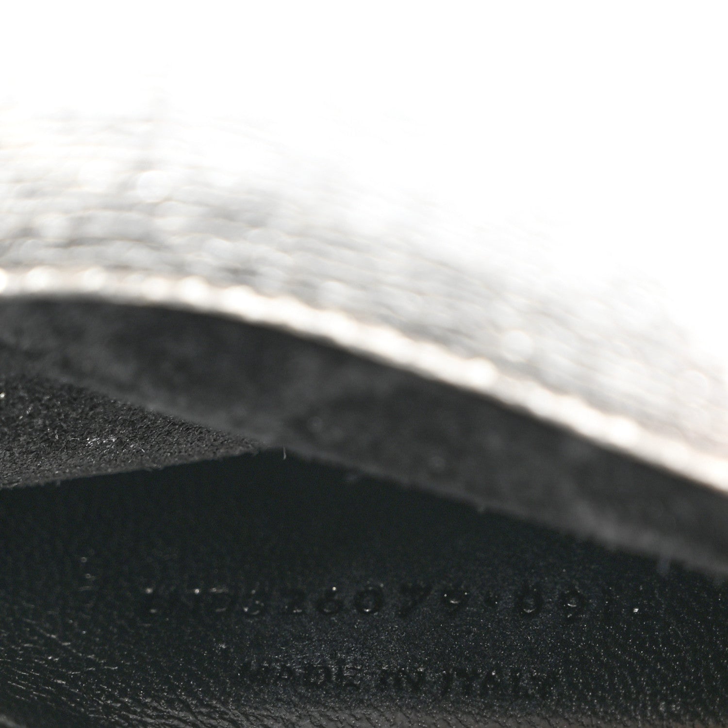 Saint Laurent Textured Metallic Calfskin Classic Monogram Cassandre Clutch Silver 7 of 16