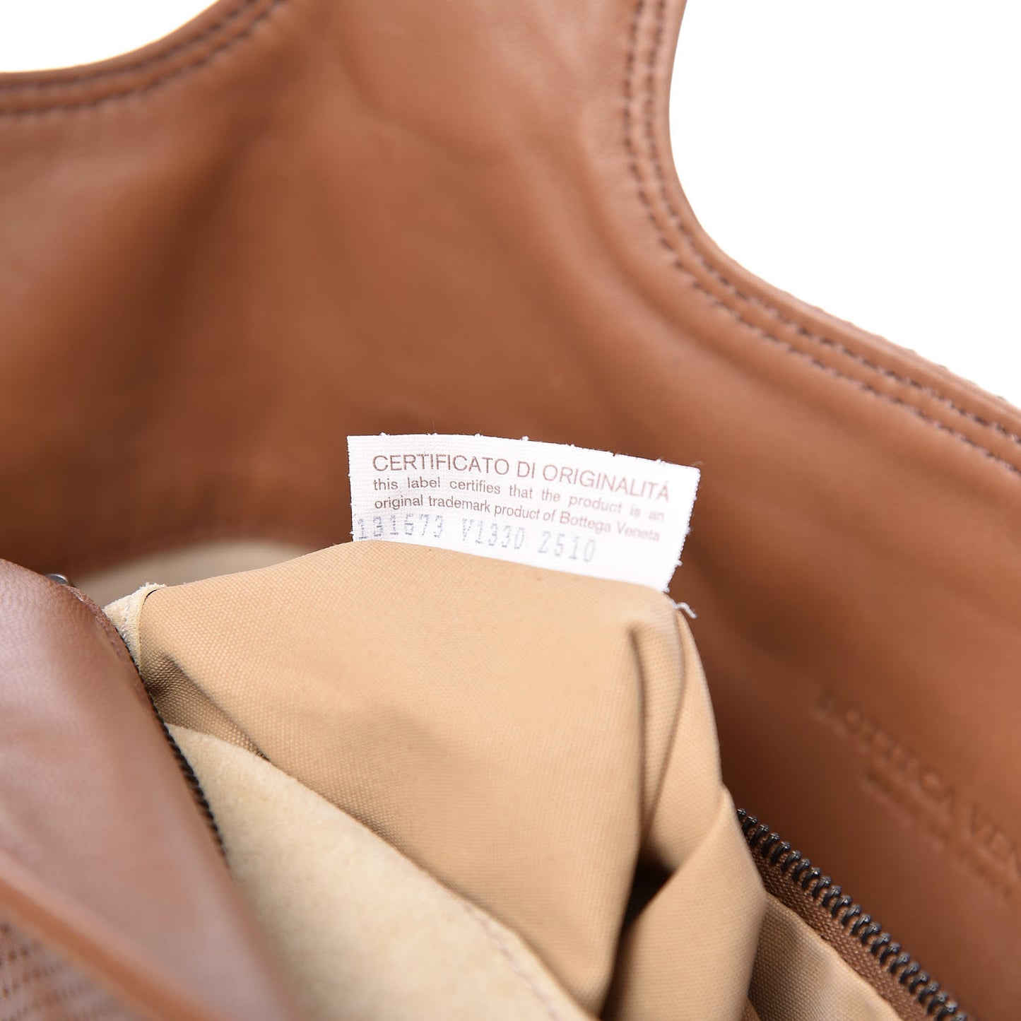 Nappa Intrecciato Perforated Regent Tote Noce