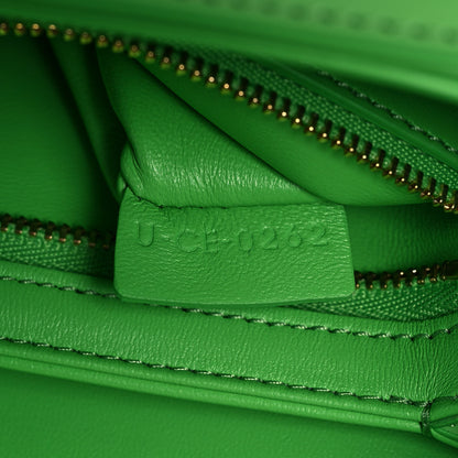 Celine Shiny Calfskin Teen Cuir Triomphe Bright Green 7 of 14