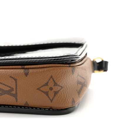 Louis Vuitton Shiny Epi Monogram Pochette Metis Mini Marine 9 of 10