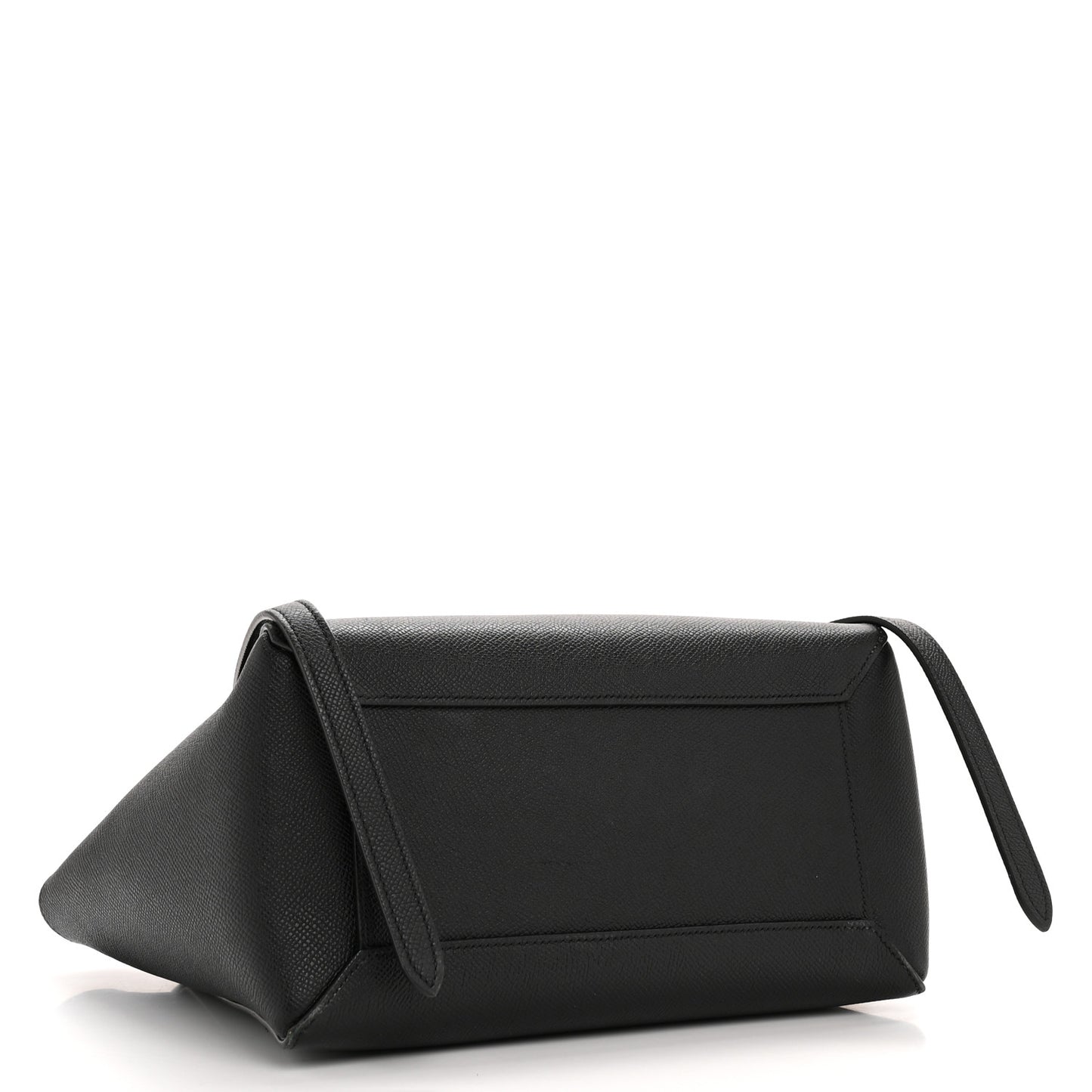 Grained Calfskin Micro Belt Bag Black