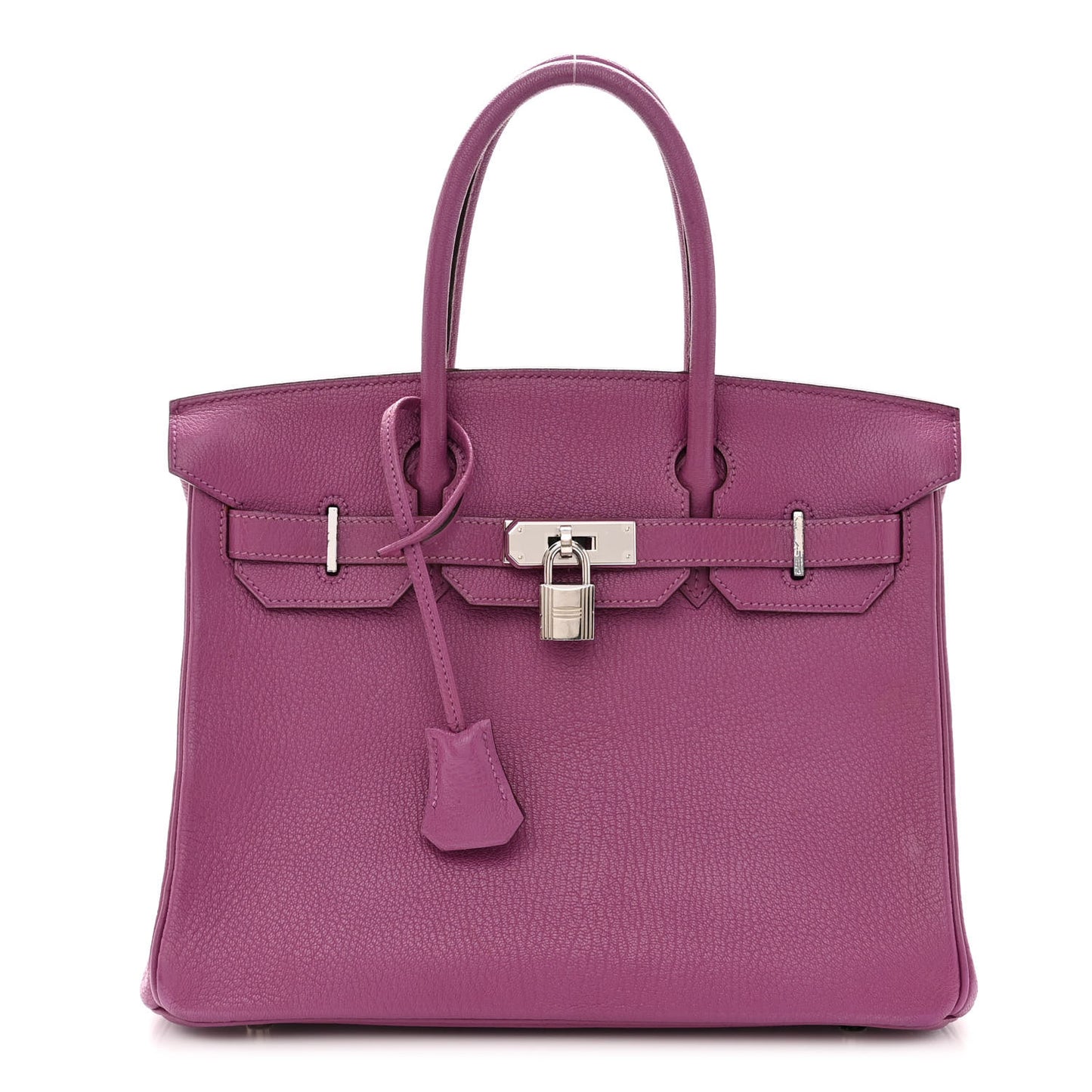 Chevre Mysore Birkin 30 Cyclamen