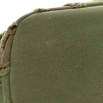 Chanel Canvas Chevron Cuba Patchwork Backpack Khaki 11 of 11