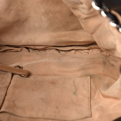 Chanel Caviar Quilted Expandable Zip Shoulder Bag Black 12 of 16