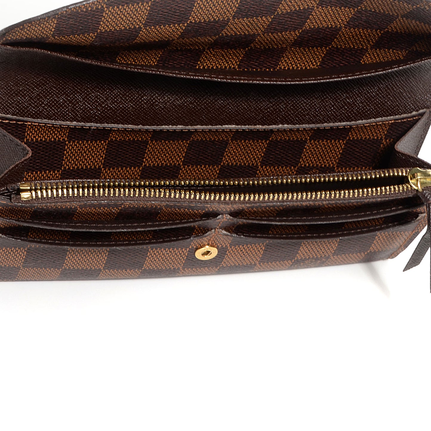 Damier Ebene Emilie Wallet