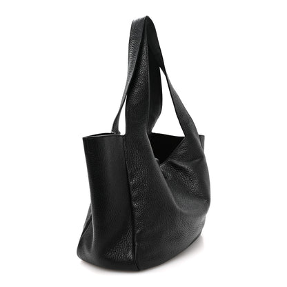 Saint Laurent Grained Deerskin Bea Tote Black 3 of 10