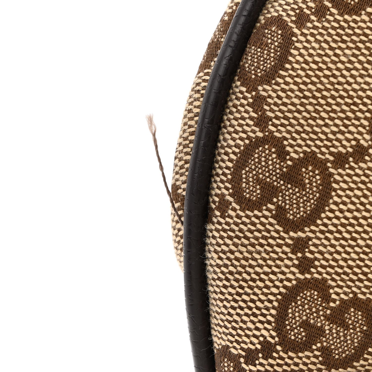 Gucci Monogram Medium Half Moon Hobo Dark Brown 13 of 13