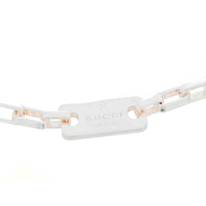 Gucci Sterling Silver Double G Charm Bracelet 3 of 5