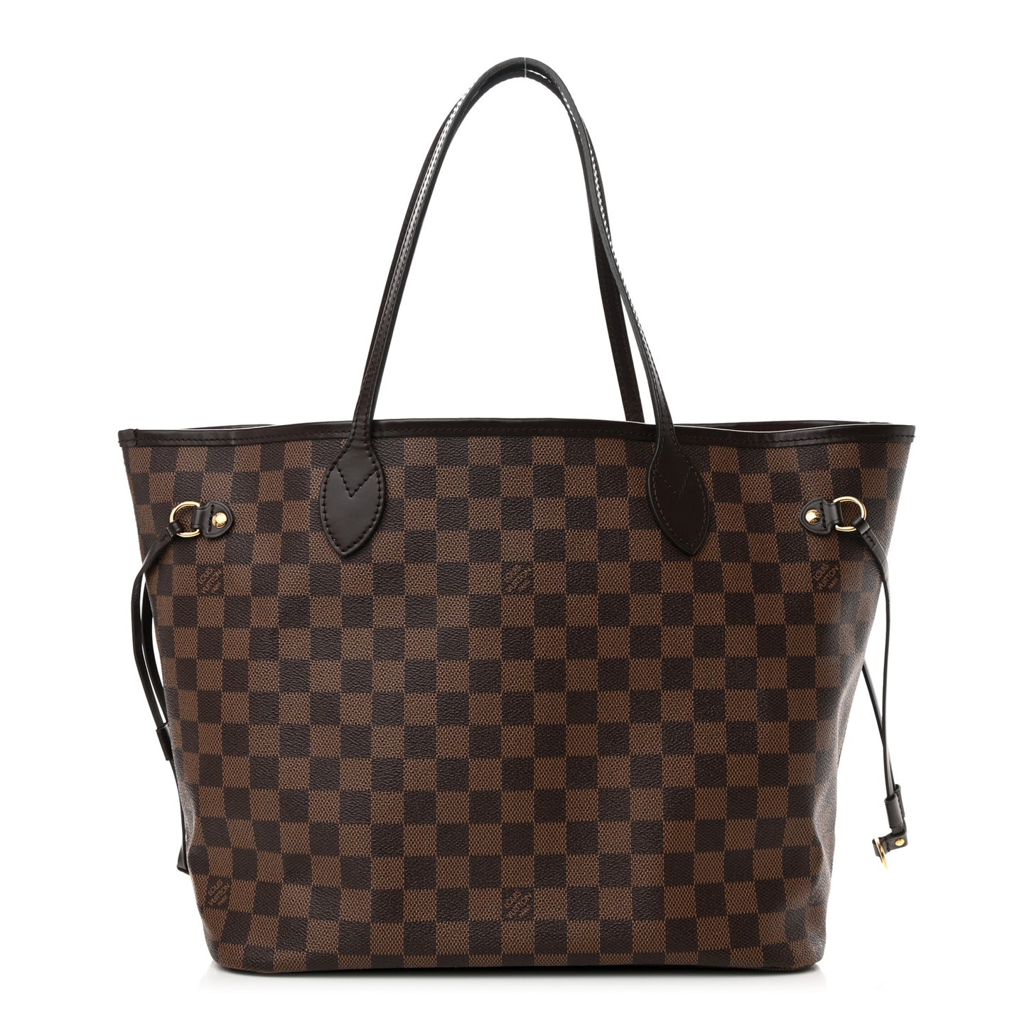 Damier Ebene Neo Neverfull MM Rose Ballerine