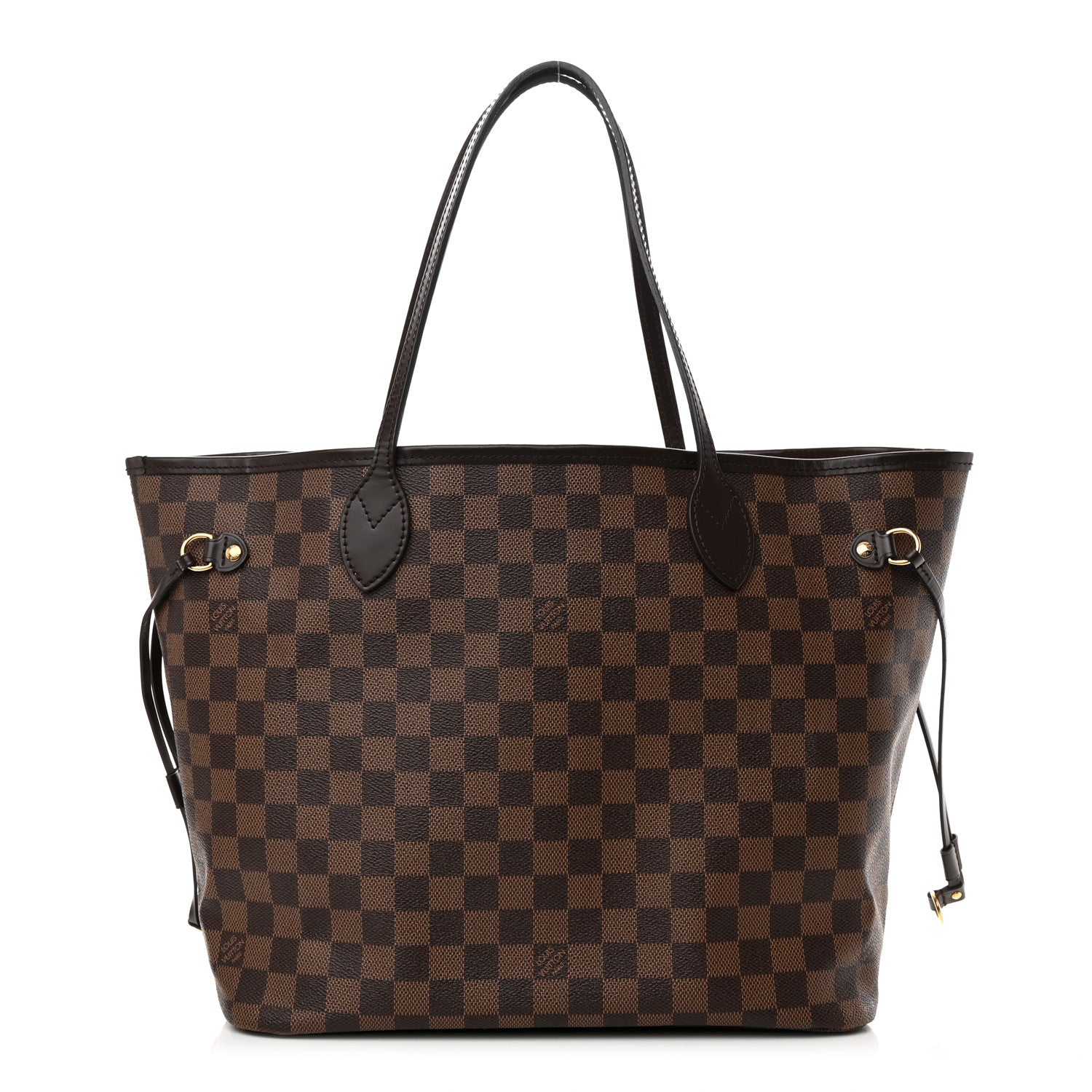 Louis Vuitton Damier Ebene Neo Neverfull MM Rose Ballerine 3 of 16