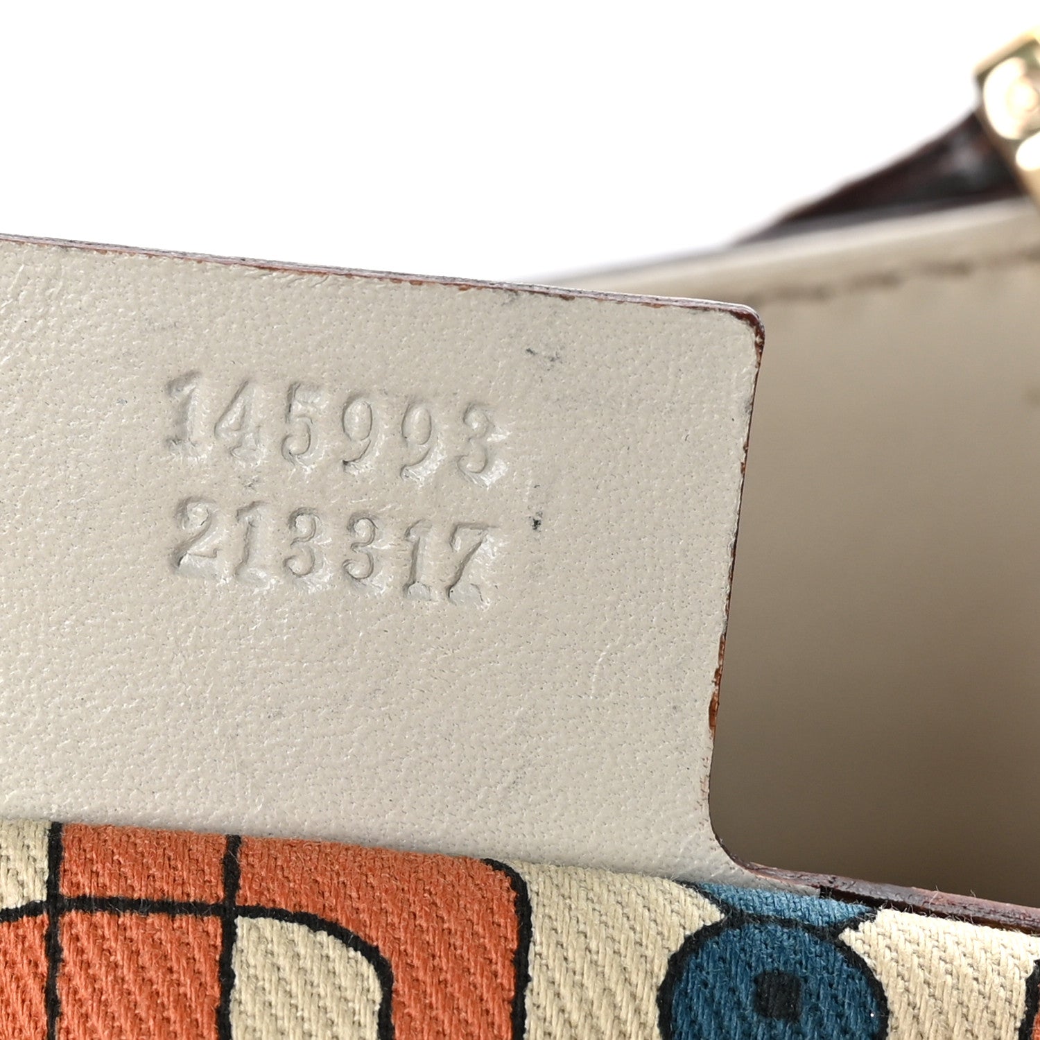 Gucci Guccissima Large Punch Tote Ivory 7 of 10