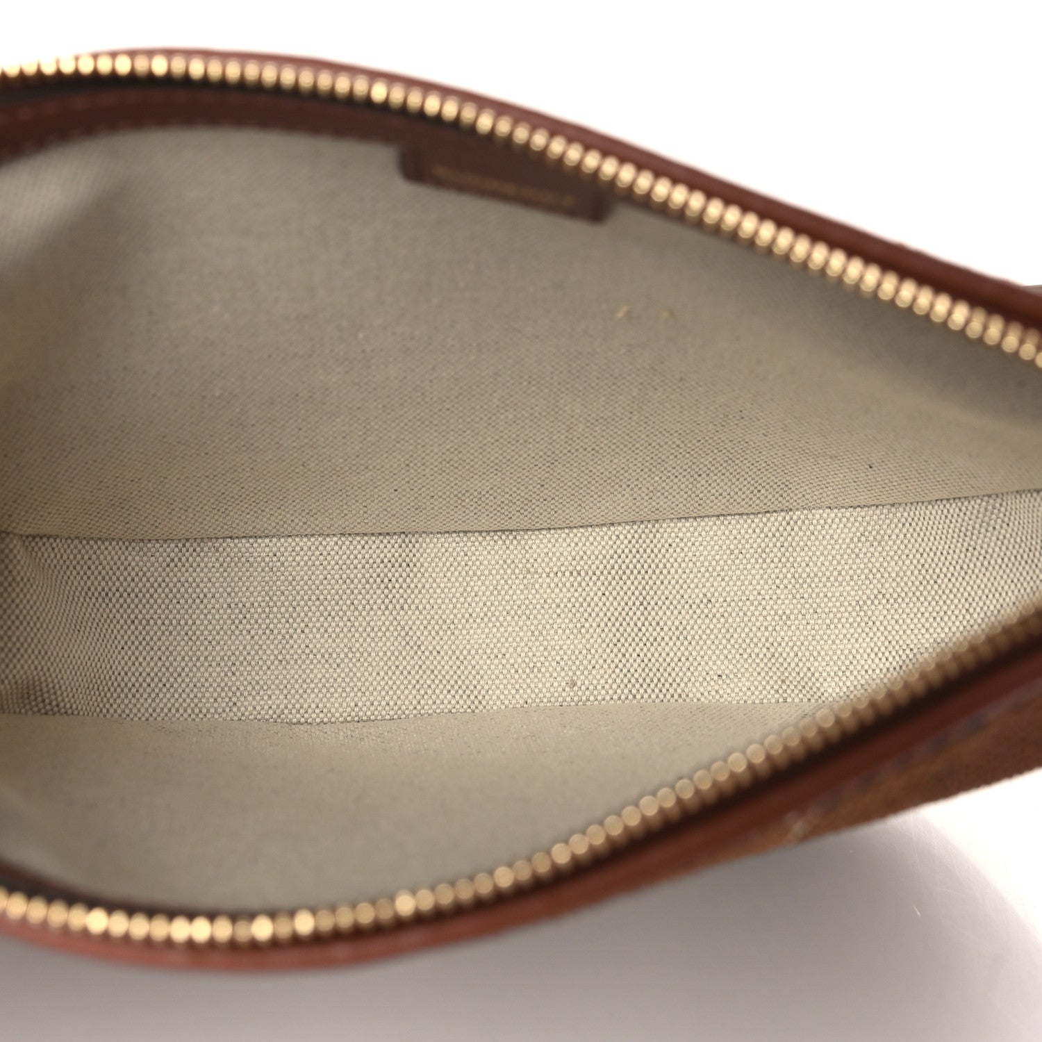 Burberry Canvas Calfskin Check Knitted Small Olympia Birch Brown 5 of 8