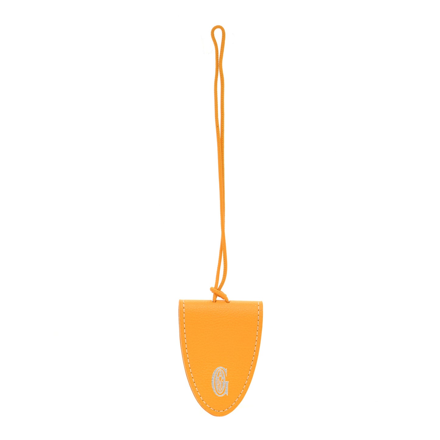 Calfskin Bag Clip Yellow