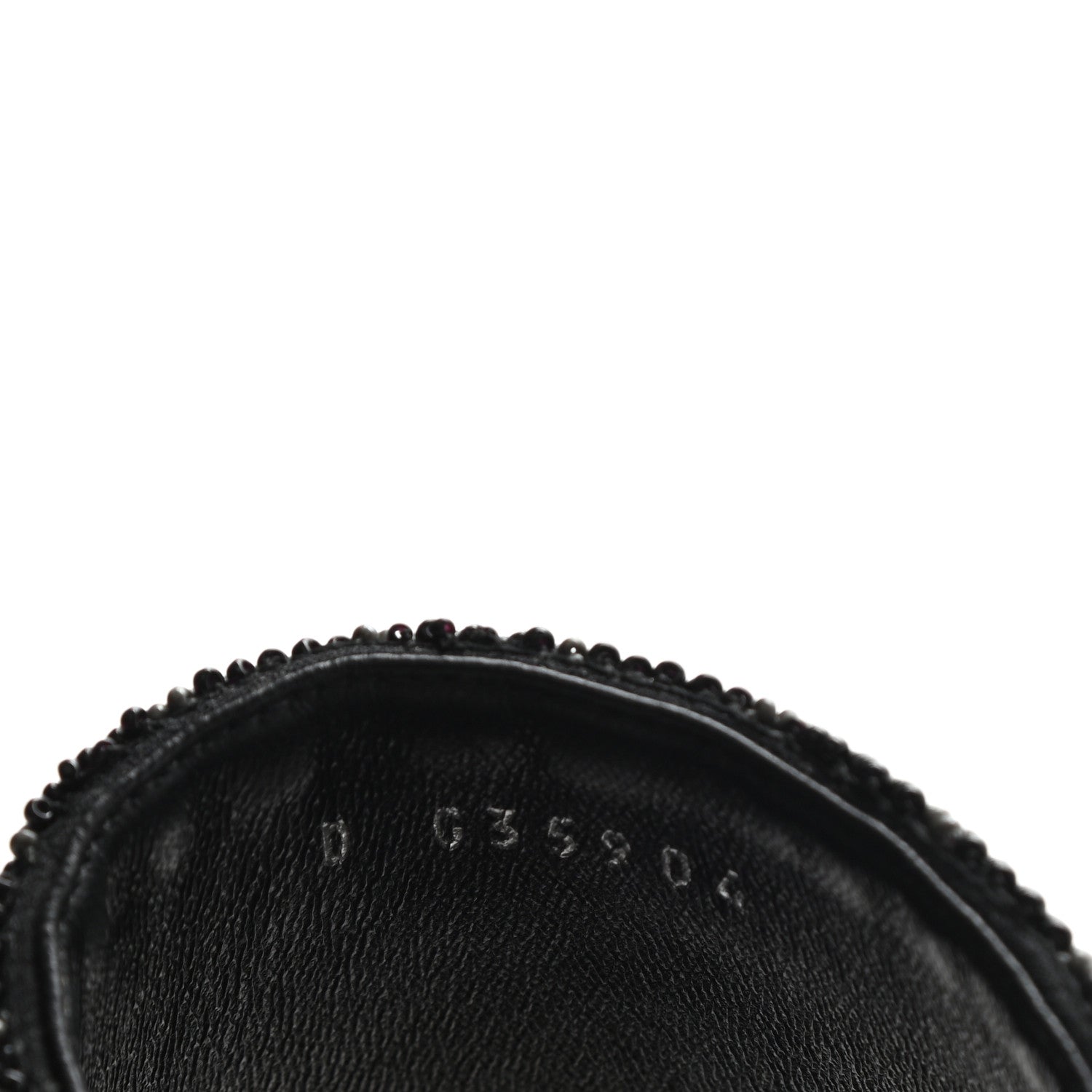 Chanel Pearl Embroidery CC Mules 35 Black Grey 10 of 10