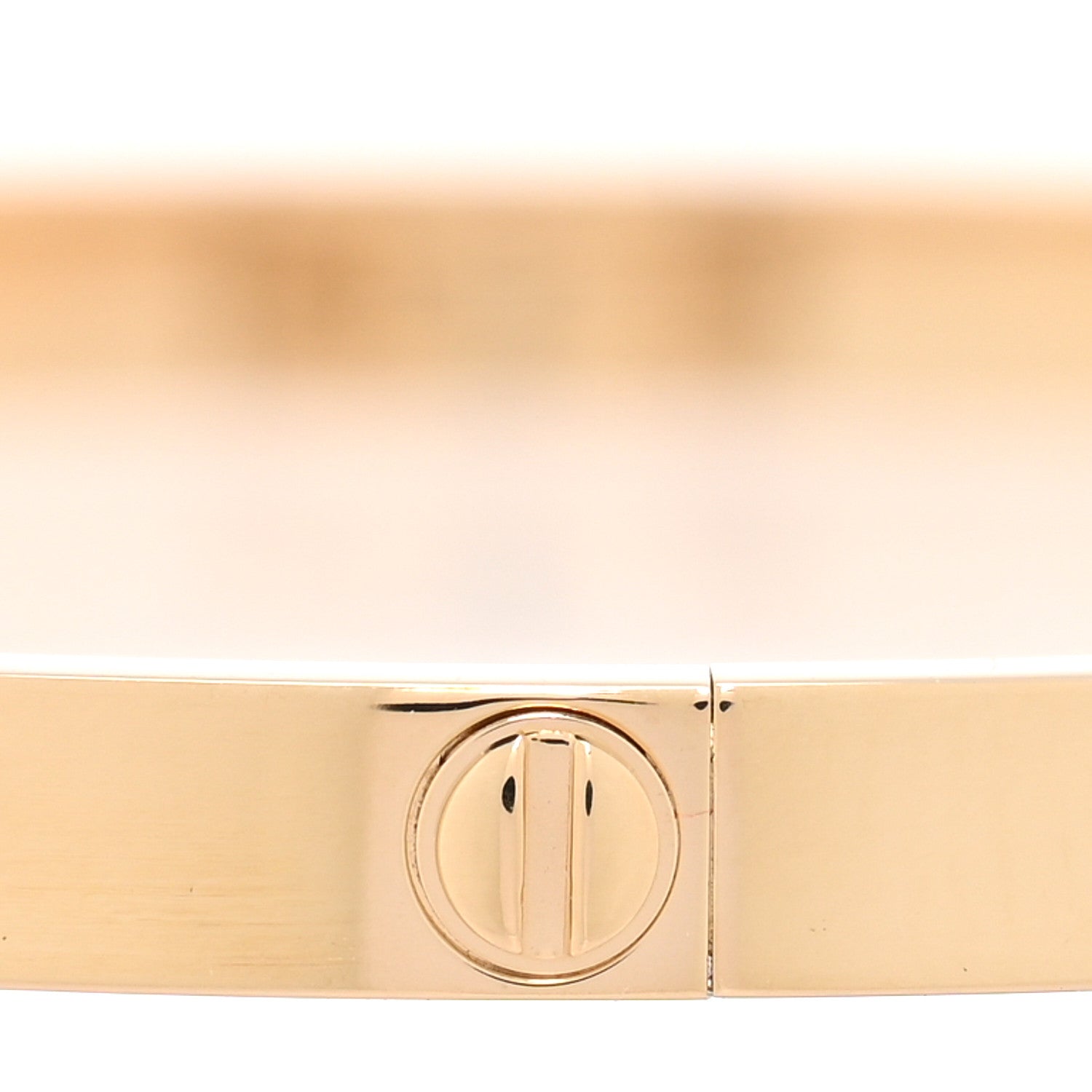 Cartier 18K Yellow Gold Small LOVE Bracelet 18 5 of 7