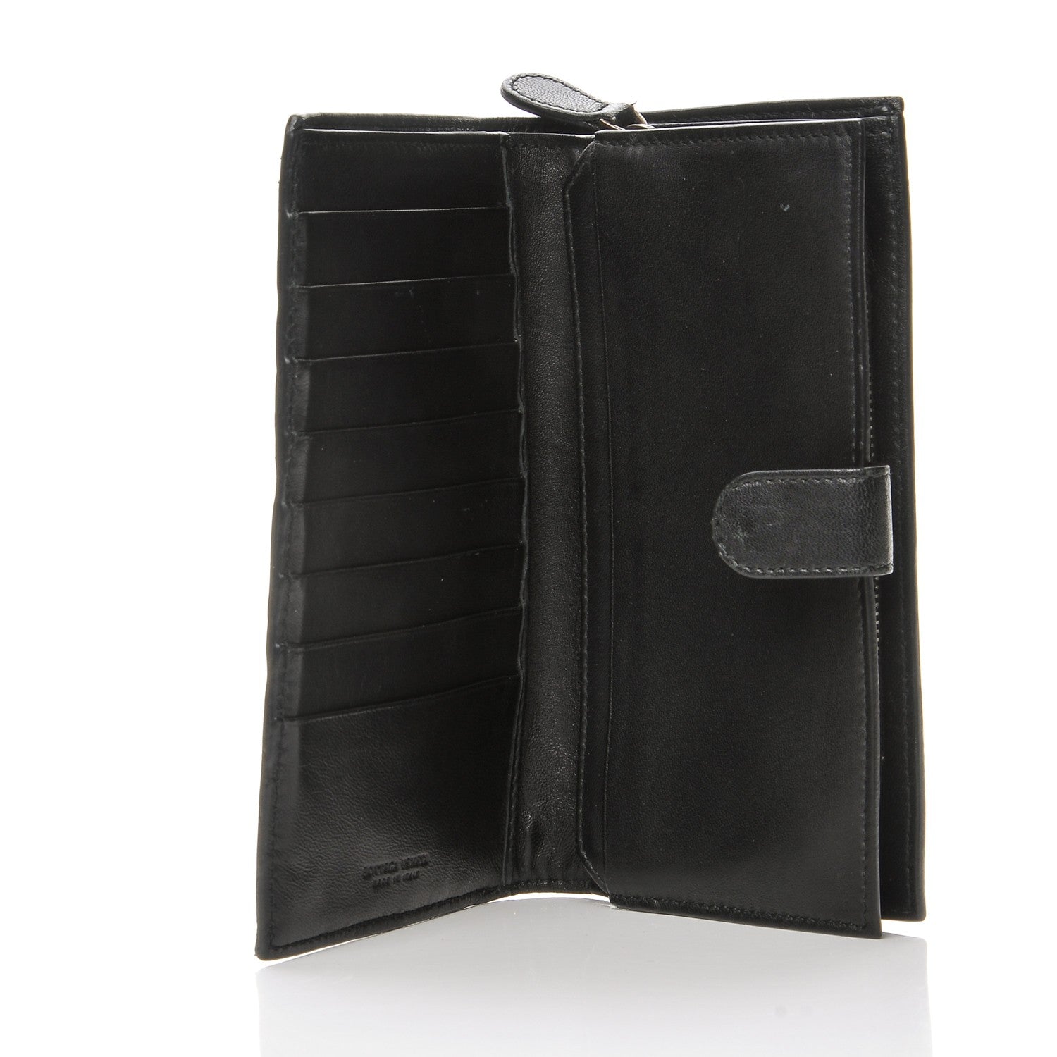 Bottega Veneta Nappa Intrecciato Continental Wallet Black 5 of 8