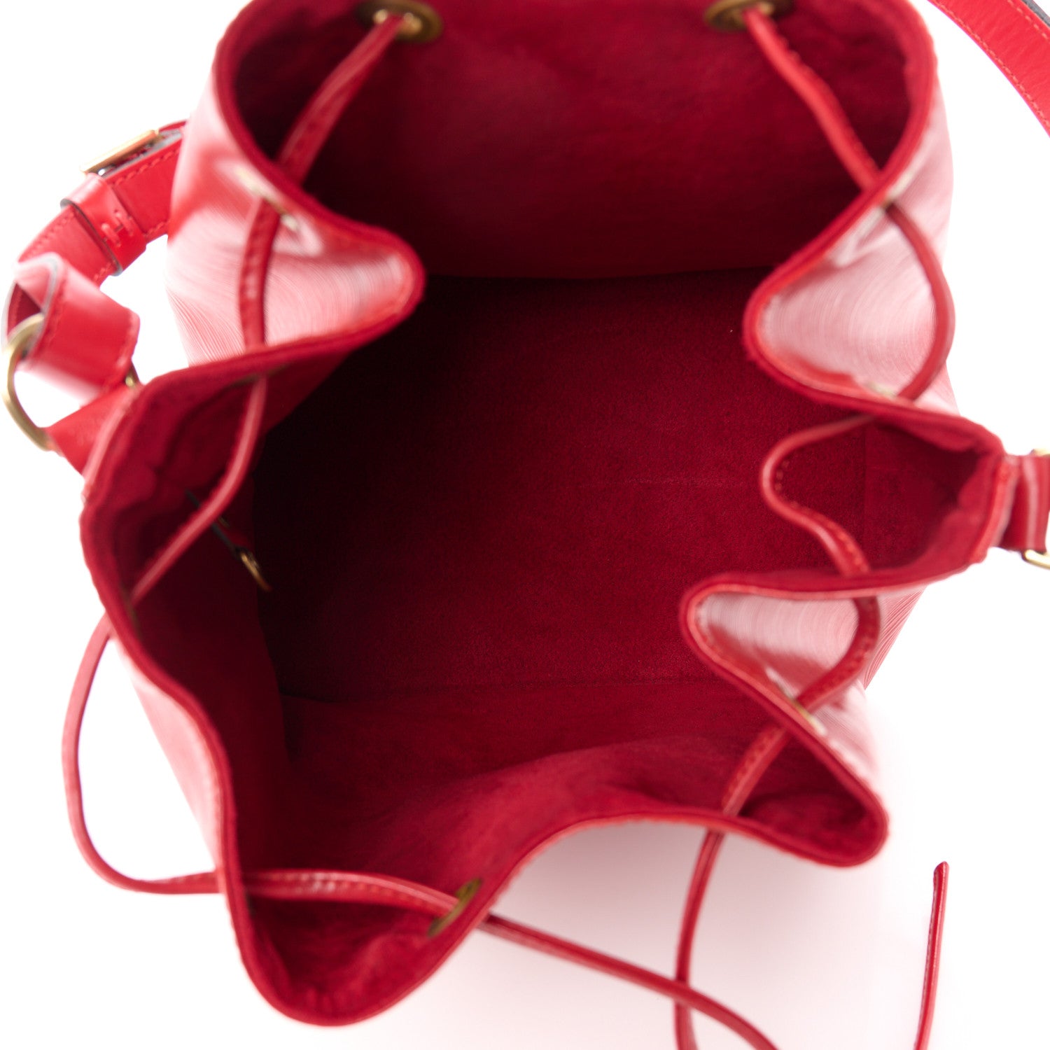 Louis Vuitton Epi Petit Noe Castillan Red 5 of 11