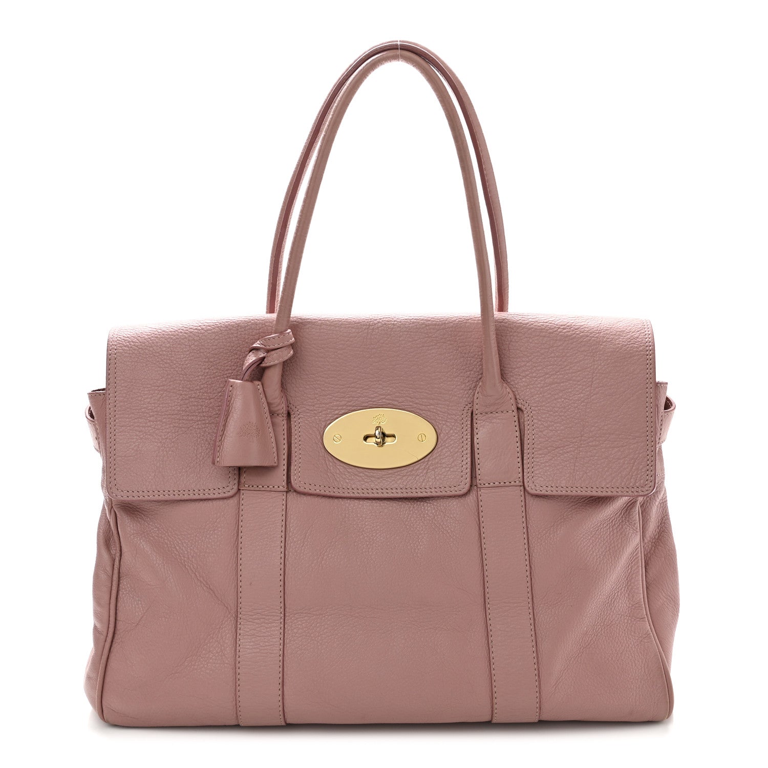 Mulberry Classic Grain Calfskin Bayswater Powder Pink 1 of 11