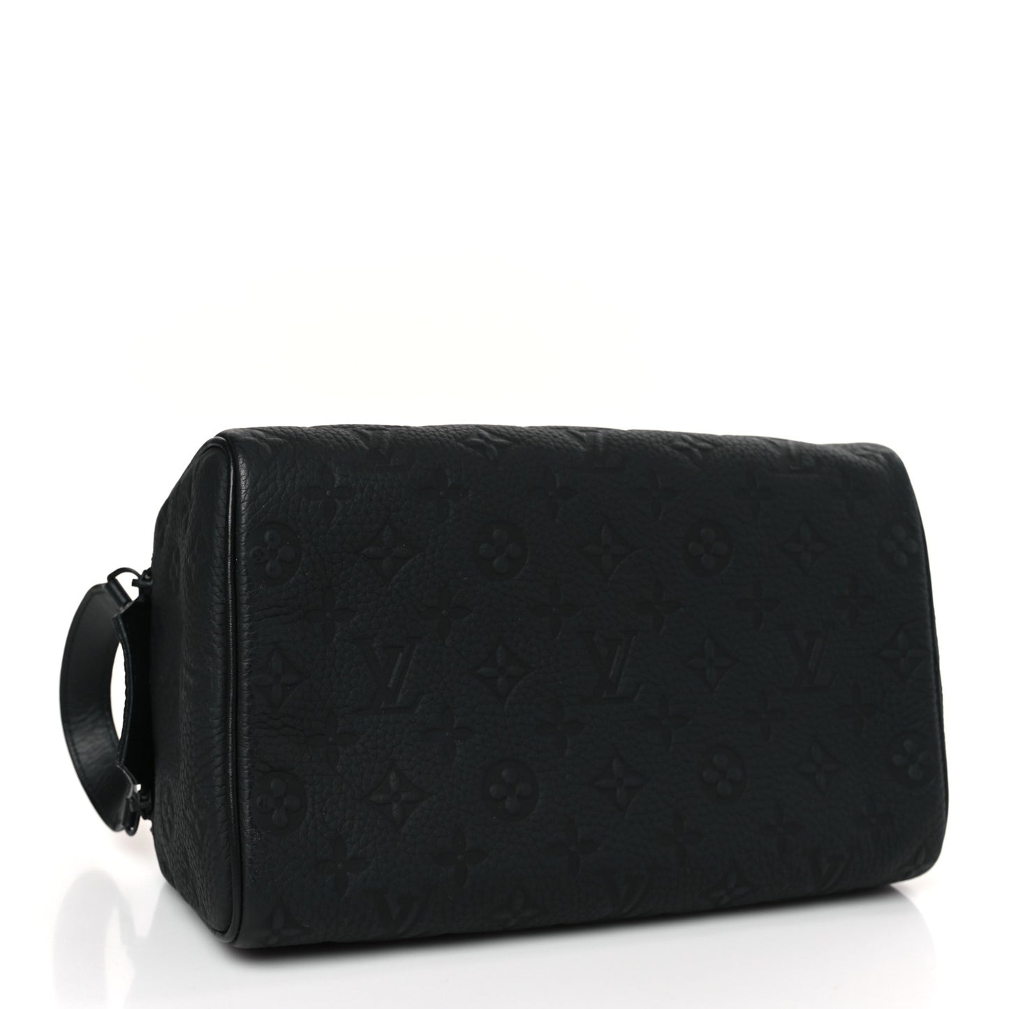Taurillon Monogram Dopp Kit Toilet Pouch Black