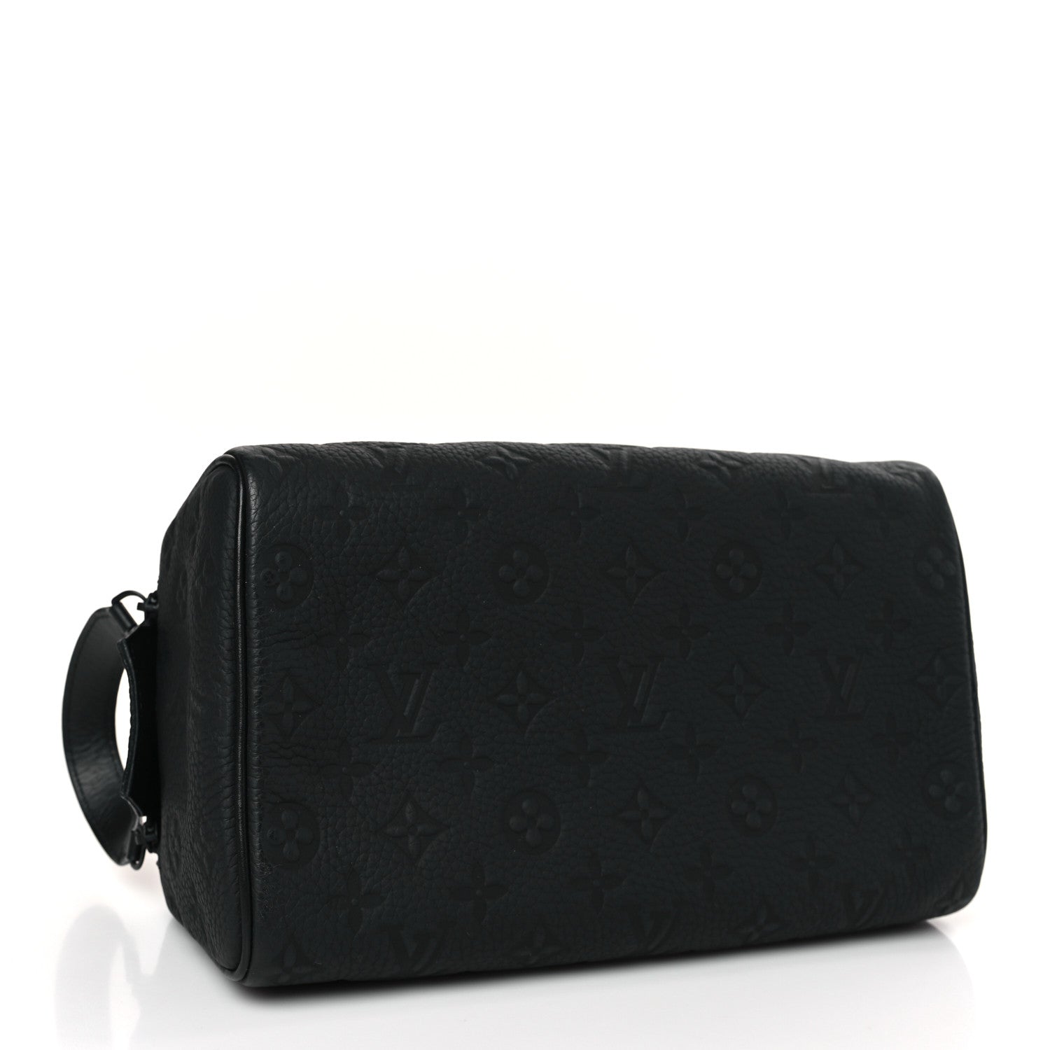 Louis Vuitton Taurillon Monogram Dopp Kit Toilet Pouch Black 4 of 8