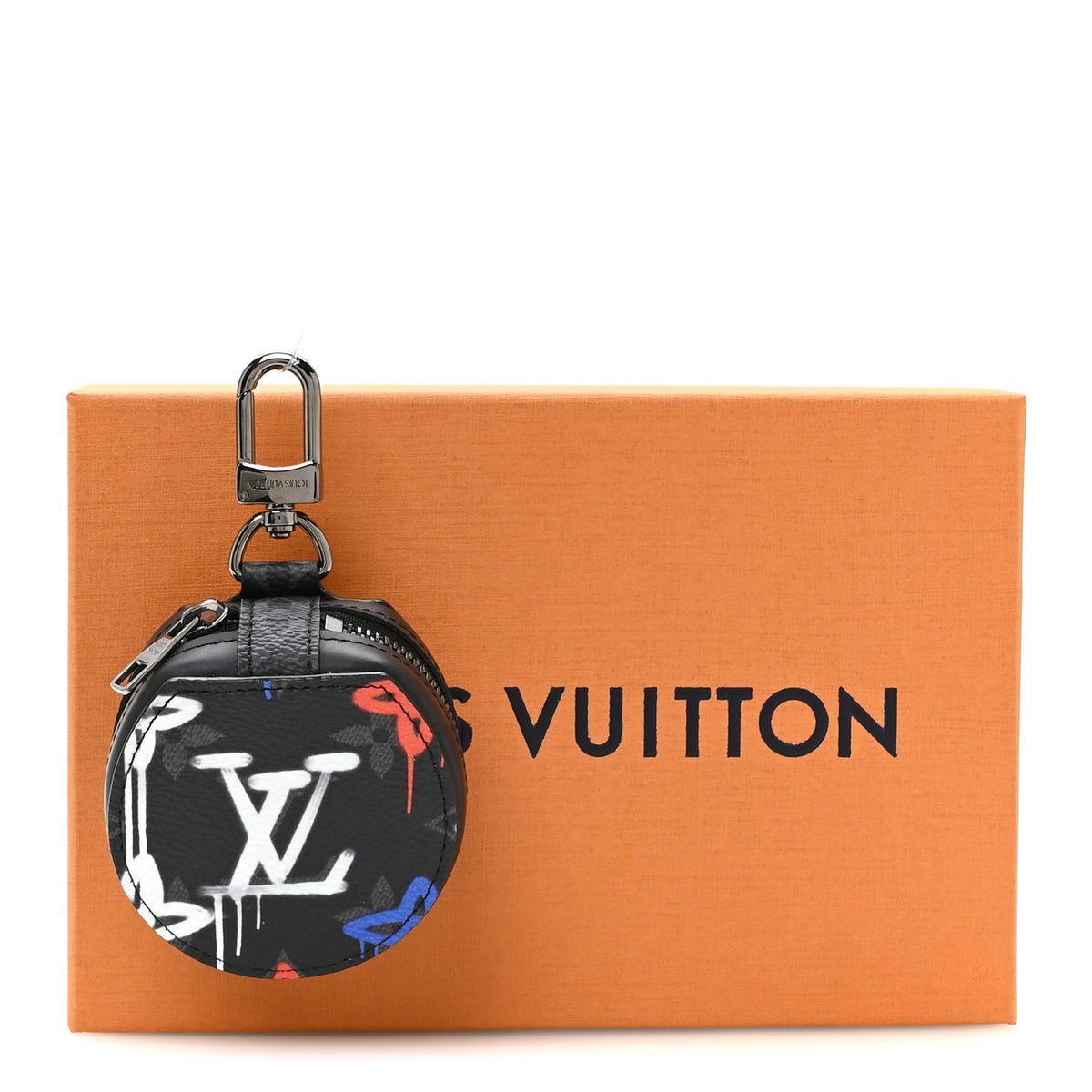 Louis Vuitton Monogram Eclipse LV Graffiti Wireless Earphones Case Multicolor 5 of 5