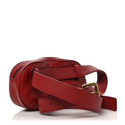 Bottega Veneta Nappa Intrecciato Belt Bag Bright Red 3 of 9