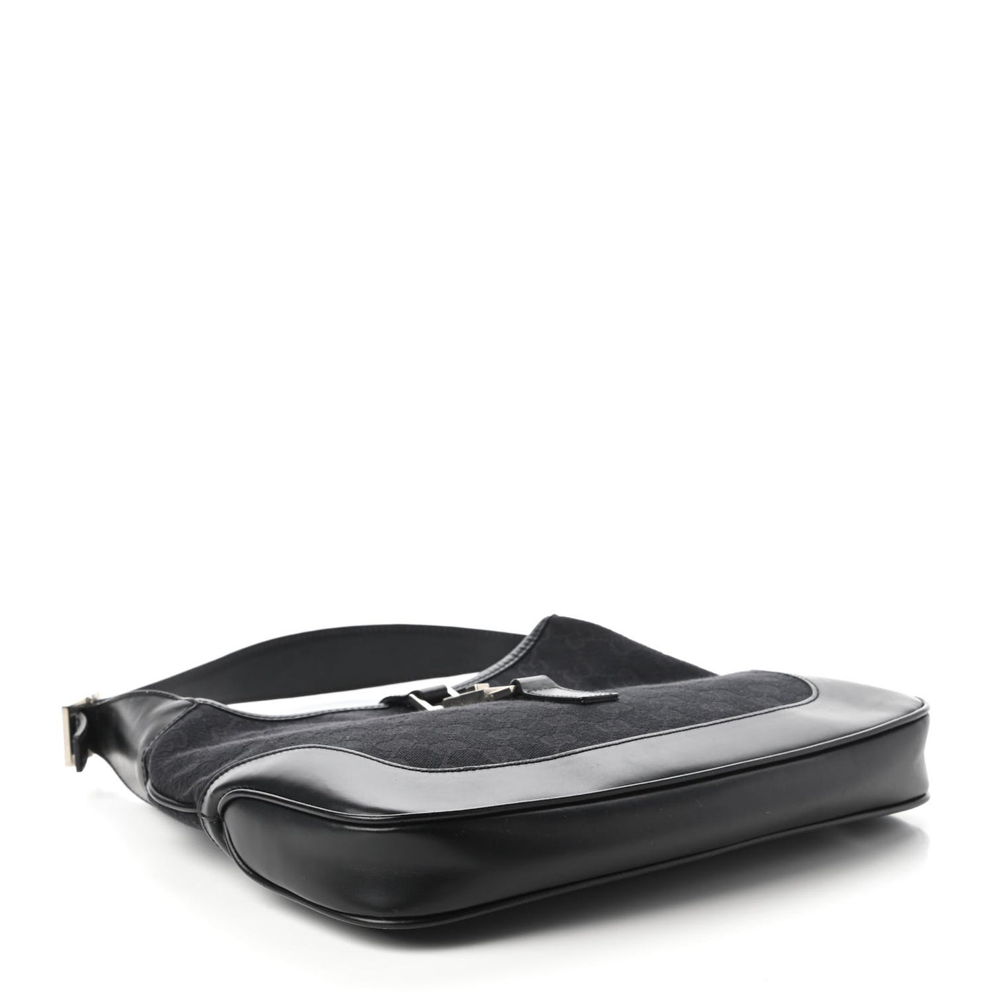 Monogram Small Jackie O Hobo Black