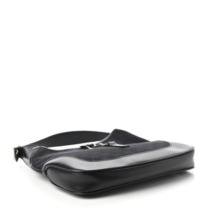 Gucci Monogram Small Jackie O Hobo Black 4 of 10