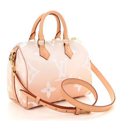 Louis Vuitton Monogram Giant By The Pool Speedy Bandouliere 25 Brume 3 of 10