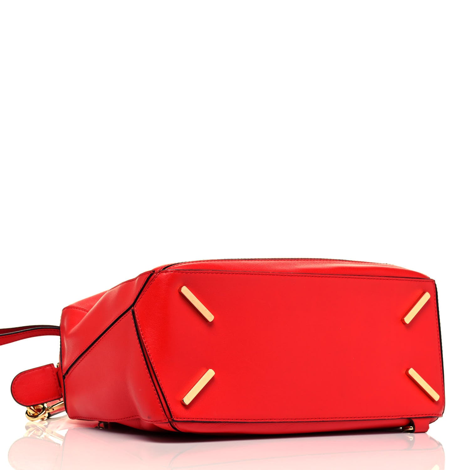 Loewe Calfskin Medium Puzzle Bag Scarlet 4 of 9