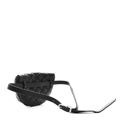 Chanel Lambskin Quilted Waist Belt Bag Black 3 of 13