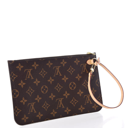 Louis Vuitton Monogram Neverfull MM GM Pochette 3 of 8
