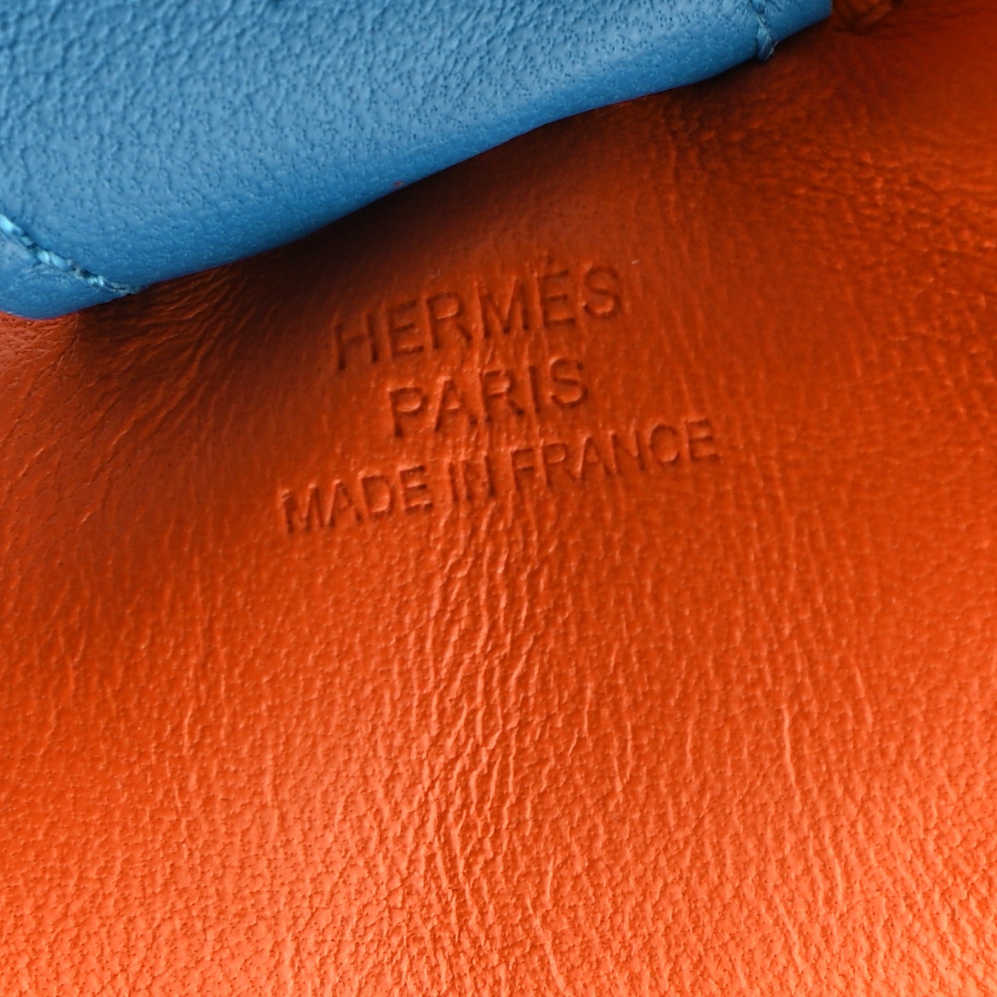Milo Lambskin Grigri Rodeo Horse Bag Charm MM Orange Bleu Zanzibar Rose Azalee