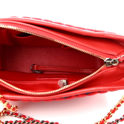 Chanel Wool Calfskin Small Gabrielle Hobo Red 5 of 10