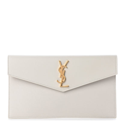 Saint Laurent Grain De Poudre Uptown Pouch Crema Soft 1 of 5