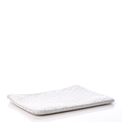 Goyard Goyardine Senat Pochette MM White 4 of 9