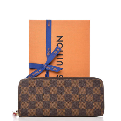 Louis Vuitton Damier Ebene Clemence Wallet 8 of 8