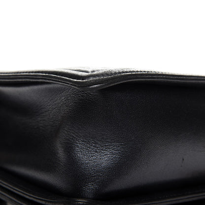 Chanel Lambskin New Medium Boy Flap Pearly Black 11 of 13