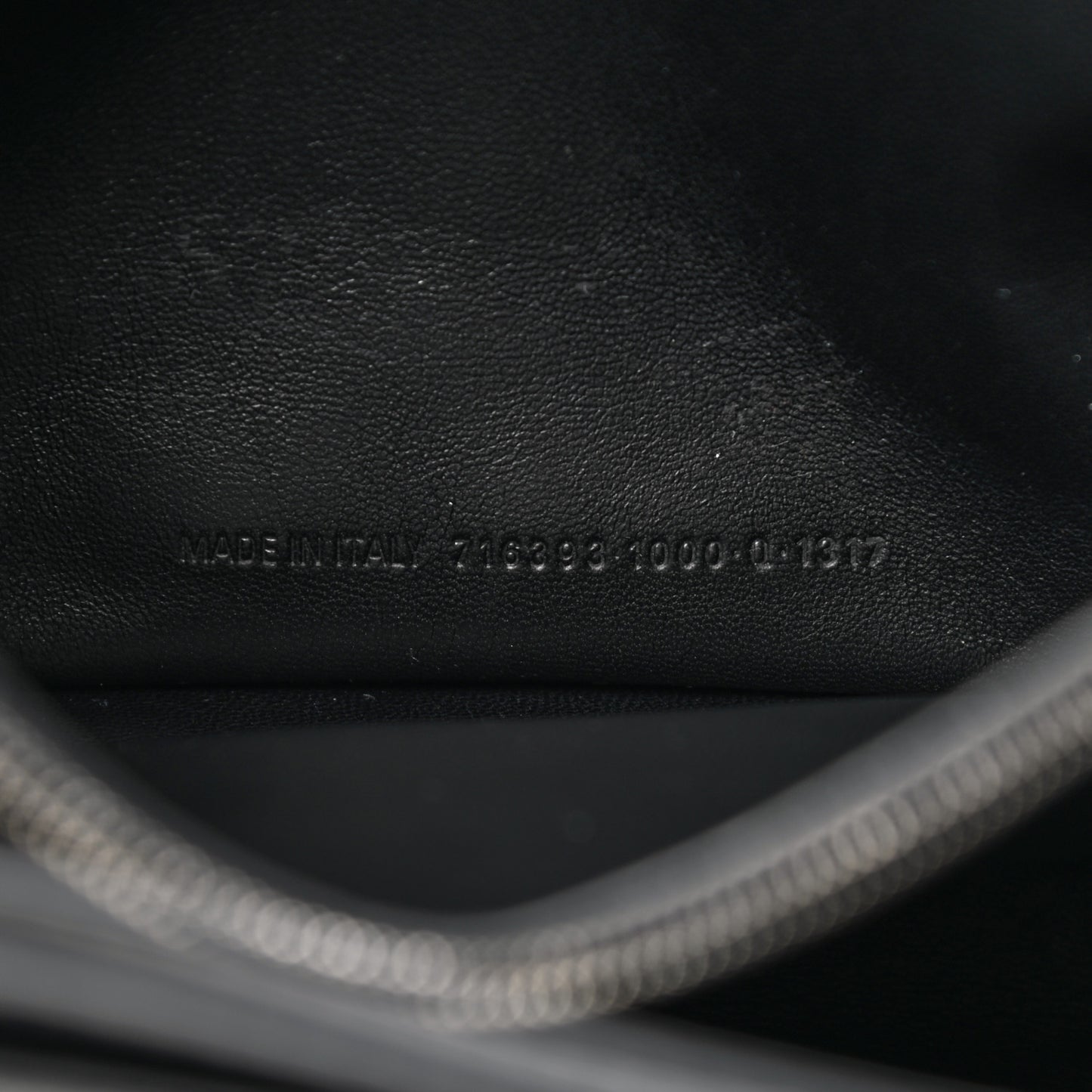 Crushed Calfskin Quilted Matte Black Hardware Medium Crush Chain Bag Black