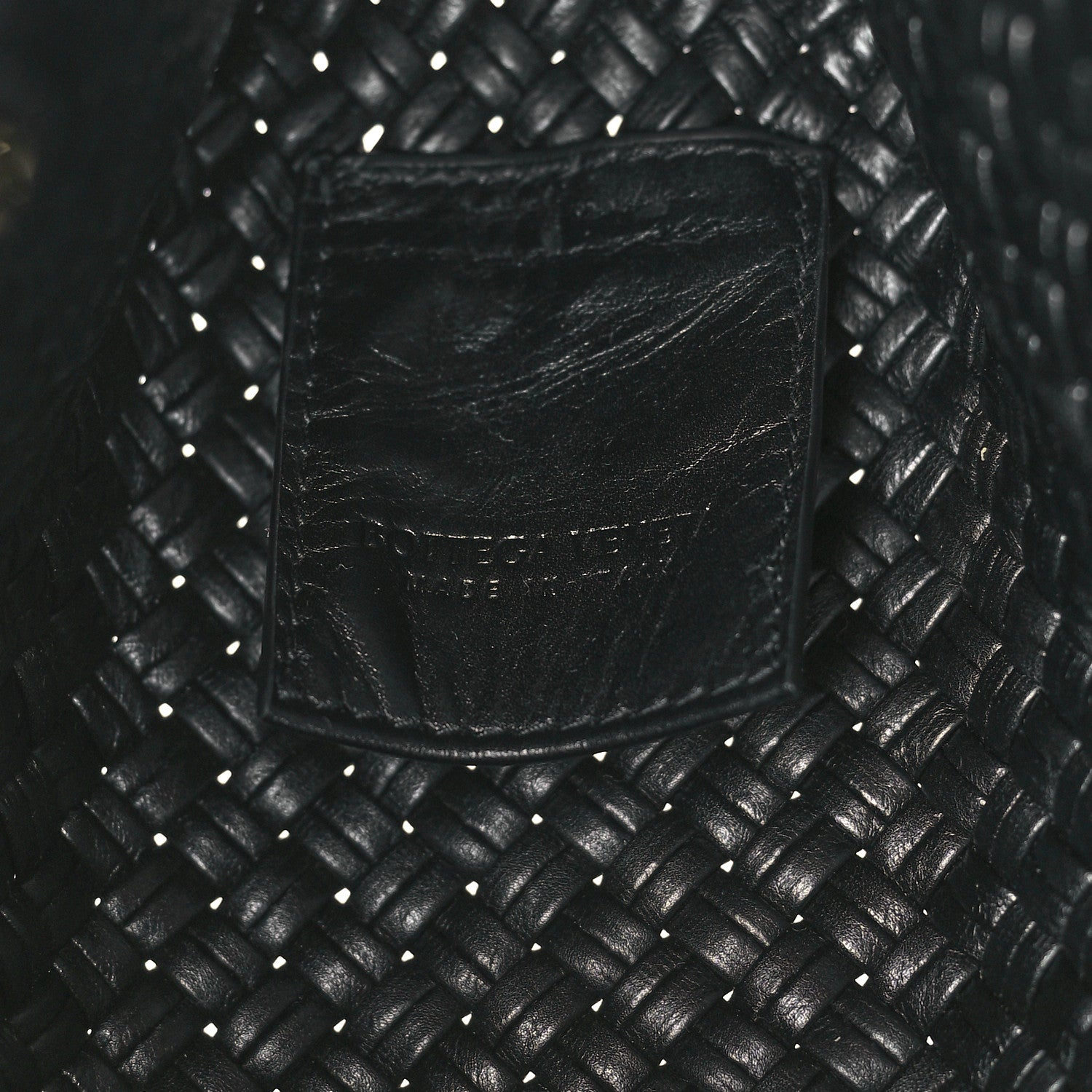 Bottega Veneta Calfskin Intreccio Mini Tosca Black 6 of 8