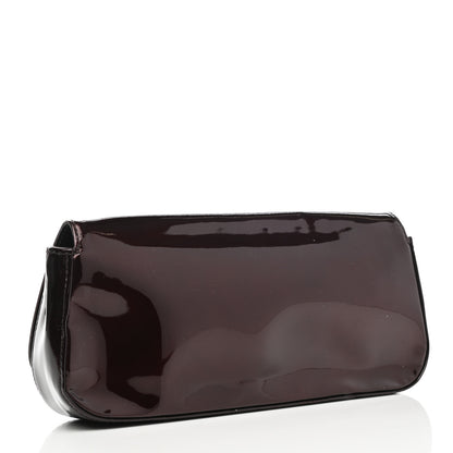 Louis Vuitton Patent Sobe Clutch Amarante 4 of 9