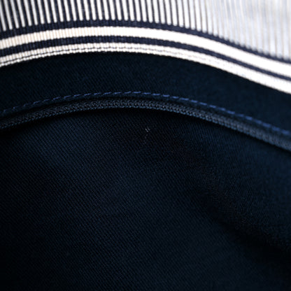 Chanel Denim Shopping Tote Blue 11 of 11