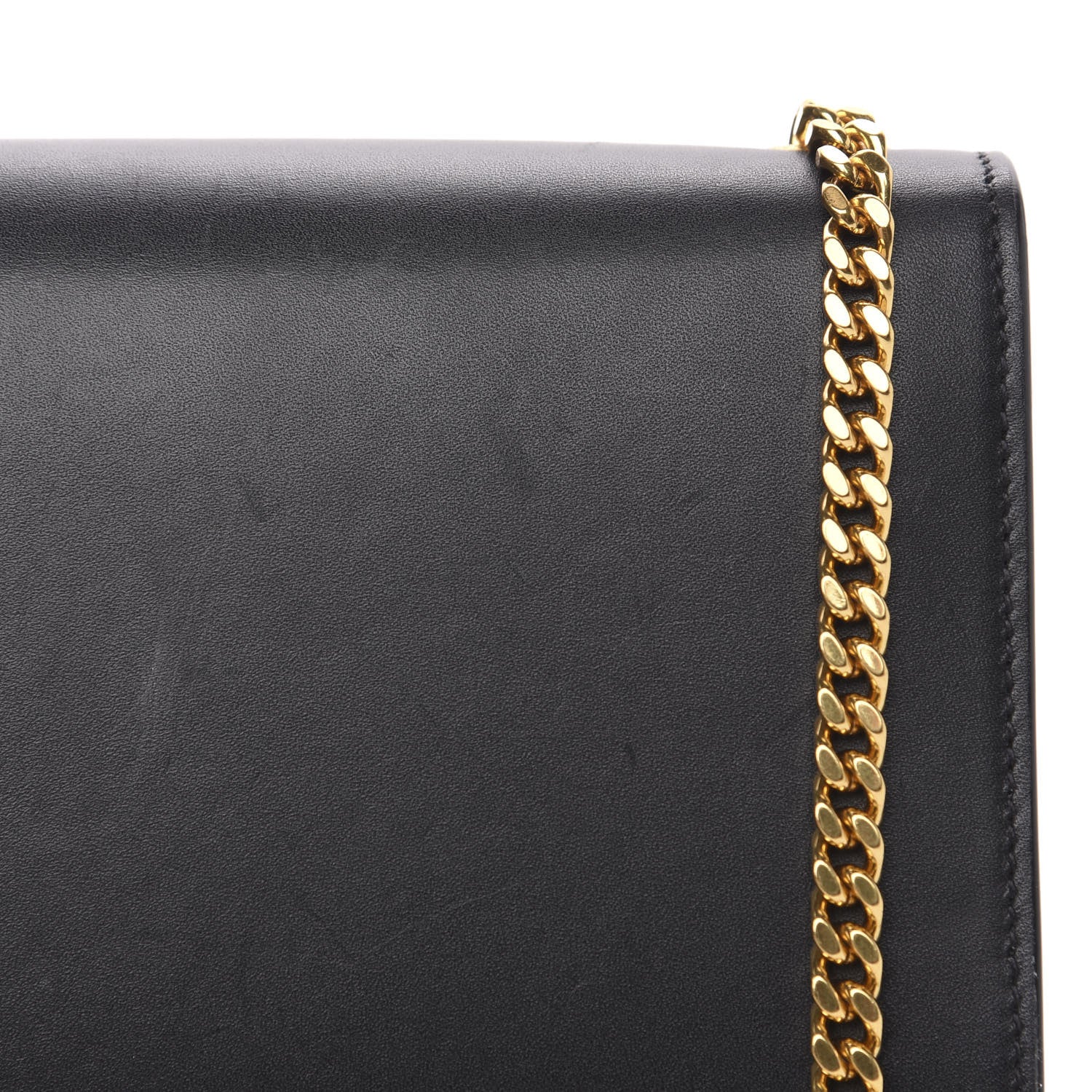 Saint Laurent Calfskin Small Monogram Kate Satchel Black 11 of 12