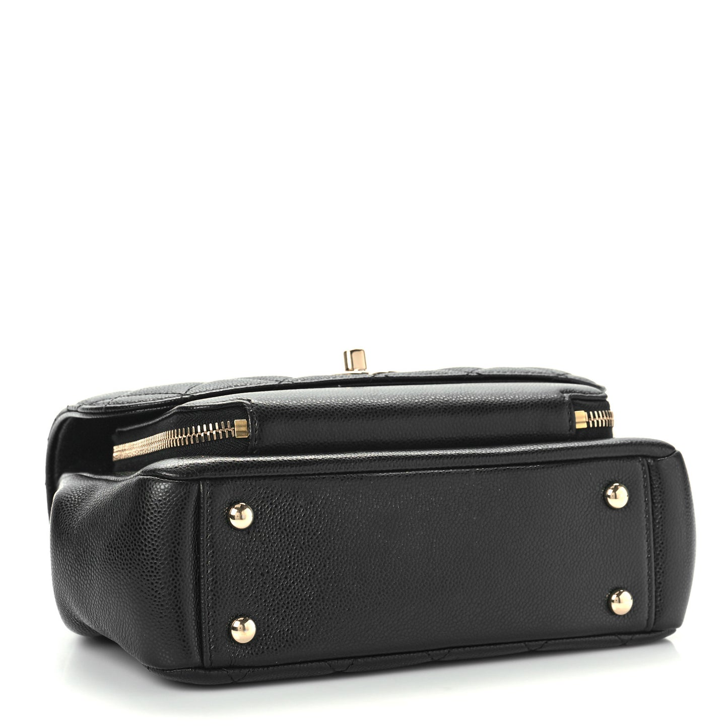 Caviar Quilted Medium Business Affinity Flap Black